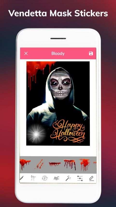 Skull Face Photo Editor - Face Changer Photo Maker screenshot 5
