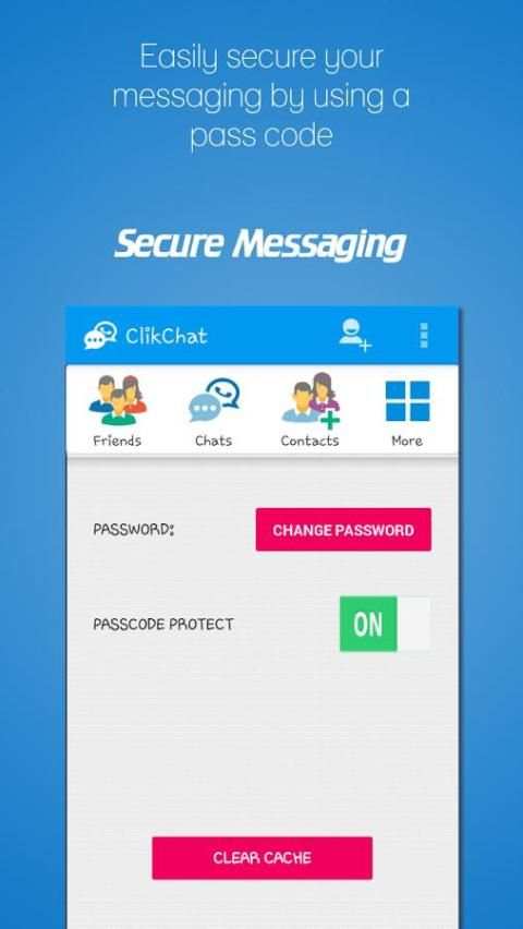ClikChat Messenger Lite screenshot 2