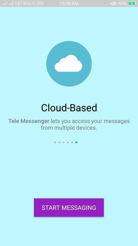 Tele messenger screenshot 1