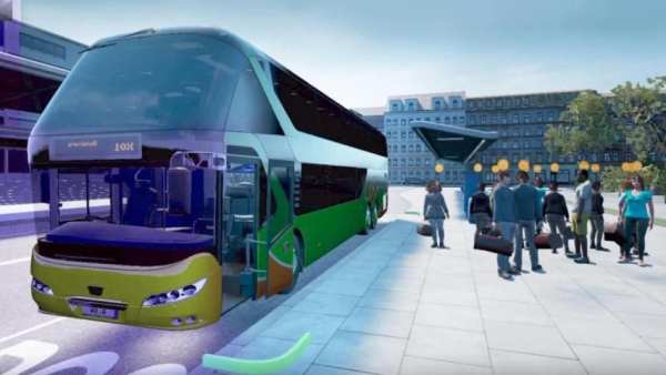 Bus Racing Game 3D : Heavy Tourist Bus Simulator 2 screenshot 3