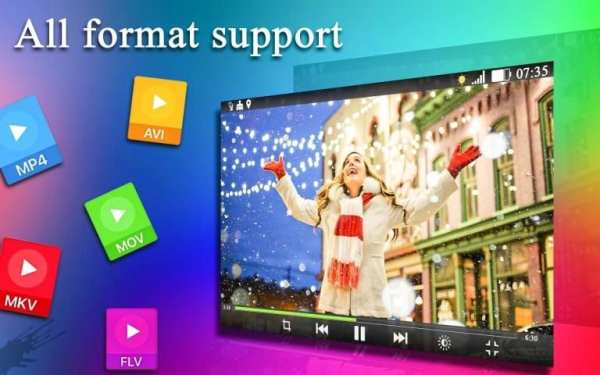 Ultra HD All Video Player - Play All Videos स्क्रीनशॉट 5