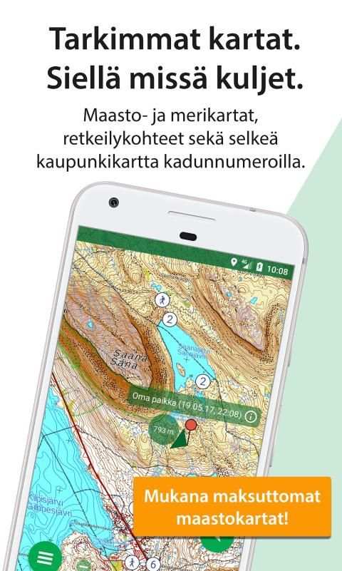 Karttaselain - Maastokartta screenshot 7