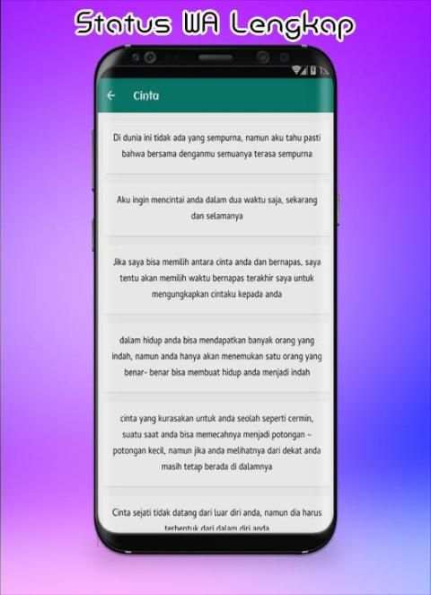 Status WA Lengkap screenshot 4