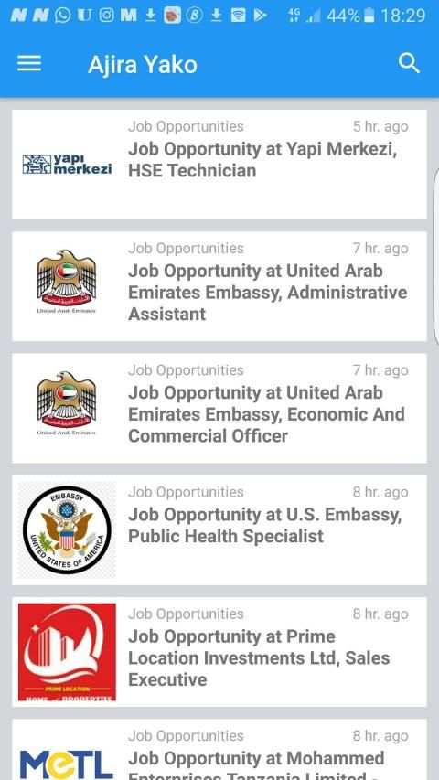 Ajira Yako screenshot 1
