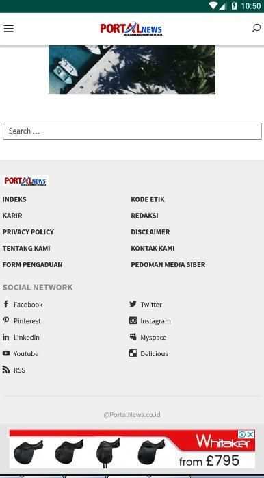 Portal News screenshot 1