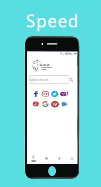 Teza Mini - fast web browser स्क्रीनशॉट 2