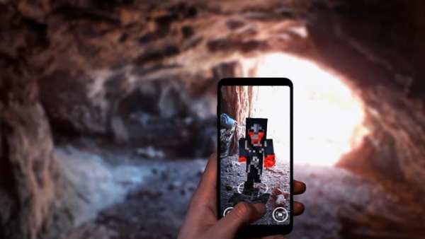 AR Minecraft skins Visualiser in Augmented Reality screenshot 1