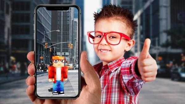 AR Minecraft skins Visualiser in Augmented Reality screenshot 8