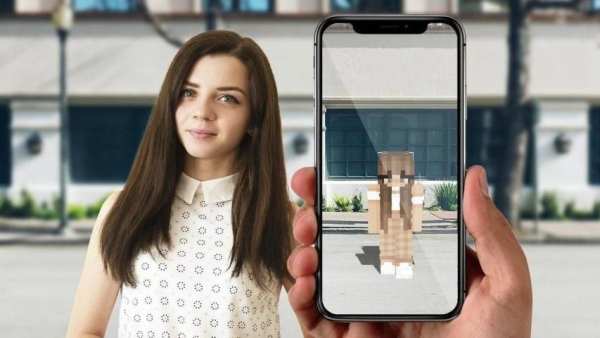 AR Minecraft skins Visualiser in Augmented Reality screenshot 7
