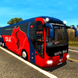 Euro Bus Simulator-European Roads bus Driving 2020 icon