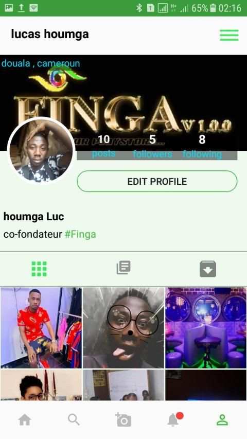 Finga screenshot 2