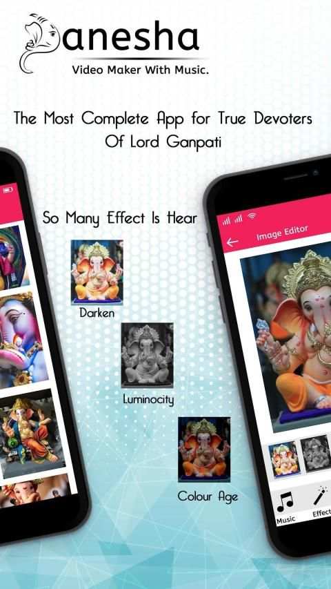 Ganesh video maker with songs screenshot 5