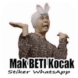 Stiker Mak Beti Kocak - WAstickerApp icon