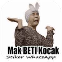 Stiker Mak Beti Kocak - WAstickerApp on 9Apps