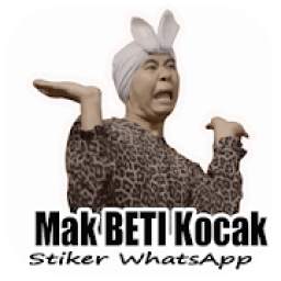Stiker Mak Beti Kocak - WAStickerApps 2.0