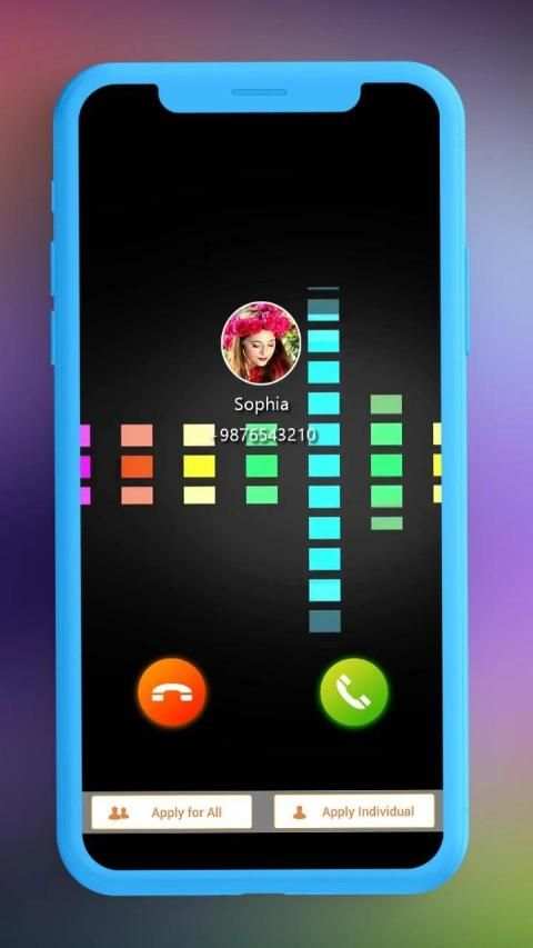 Music Call Color Phone Screen स्क्रीनशॉट 6