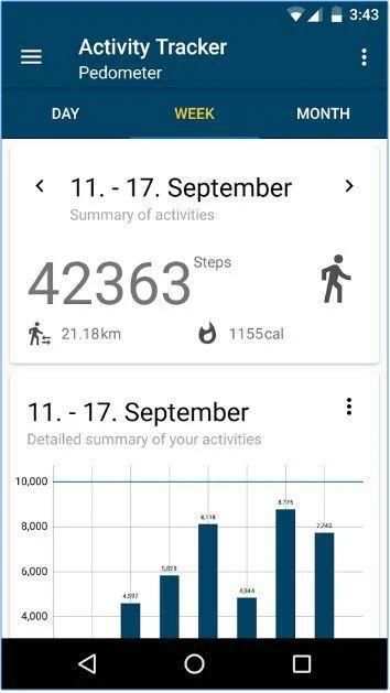 Daily Step screenshot 2