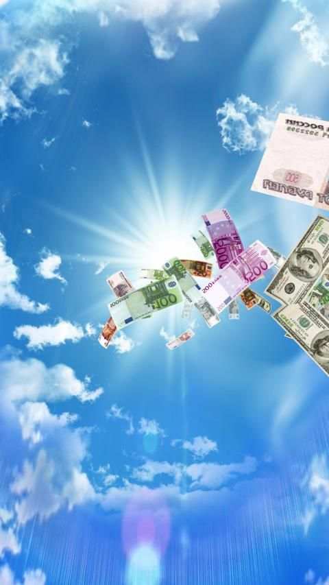 Falling Money 3D Live Wallpaper स्क्रीनशॉट 9