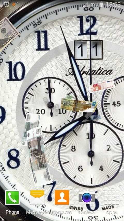 Falling Money 3D Live Wallpaper स्क्रीनशॉट 20