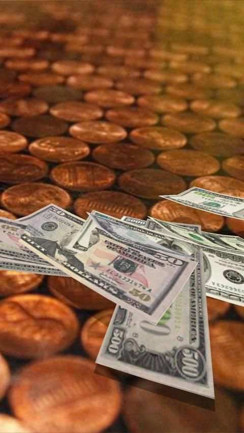 Falling Money 3D Live Wallpaper स्क्रीनशॉट 22