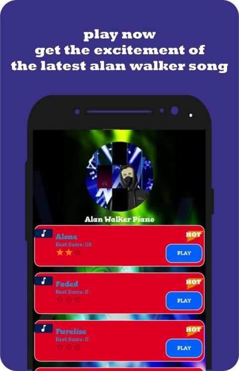 DJ Alan Walker Piano Game screenshot 3