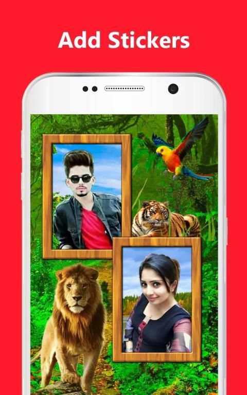 Jungle Dual Photo Frames 9 تصوير الشاشة