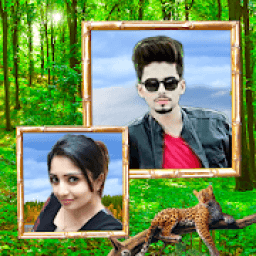 Jungle Dual Photo Frames icon