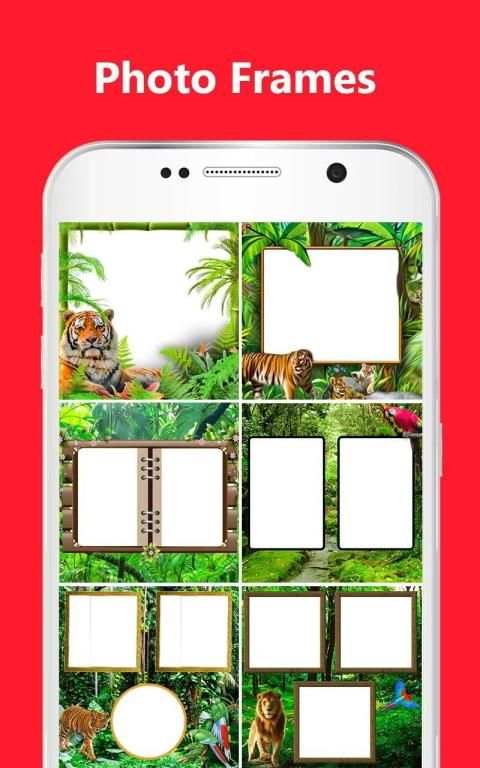 Jungle Dual Photo Frames 4 تصوير الشاشة