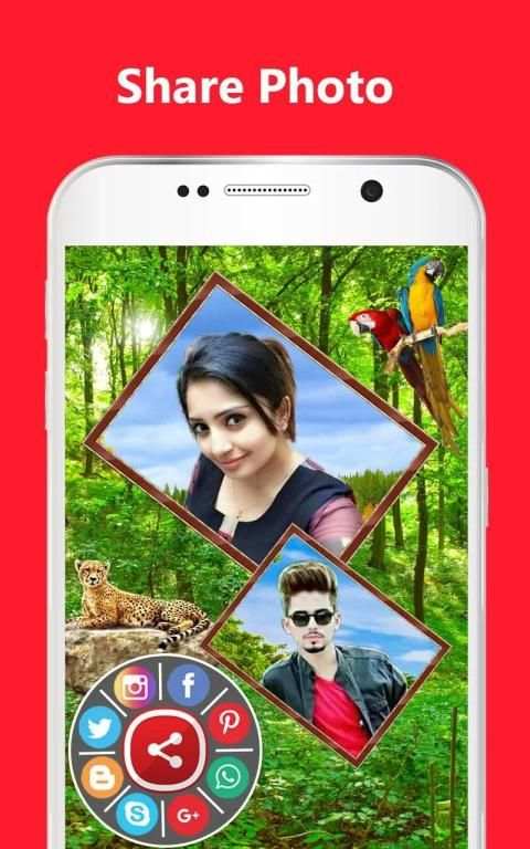 Jungle Dual Photo Frames 8 تصوير الشاشة