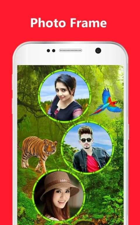 Jungle Dual Photo Frames 7 تصوير الشاشة