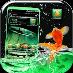 Glass Fisherman Launcher Theme