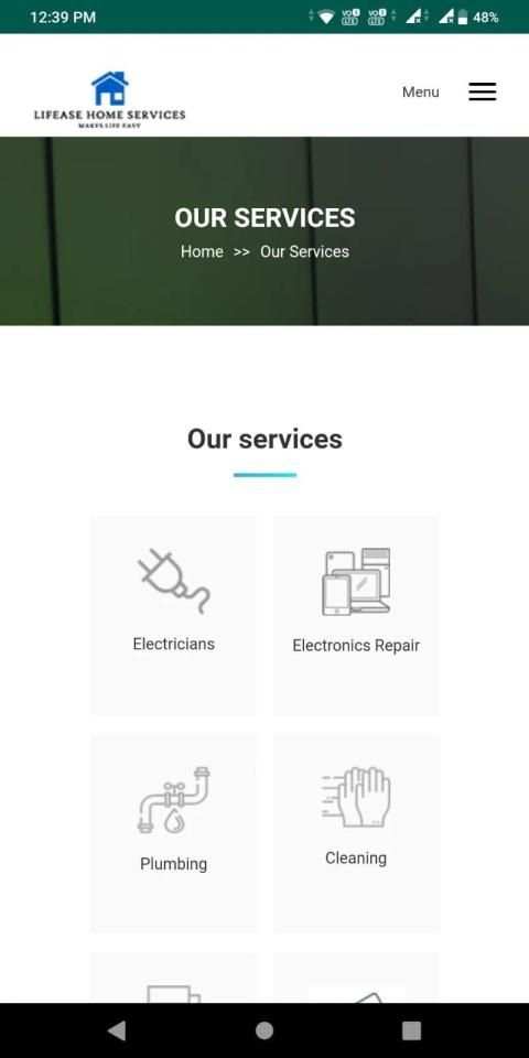 Lifease Home Services स्क्रीनशॉट 4