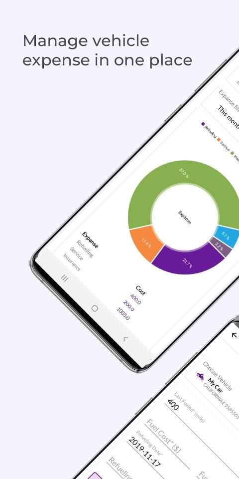 Fuelog: Fuel Log, Cost, Car Log, Tracking Reminder स्क्रीनशॉट 1