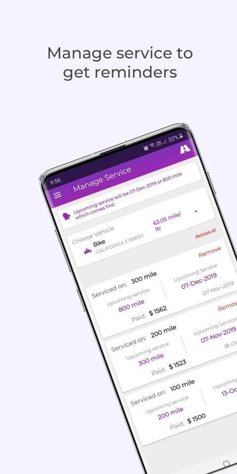 Fuelog: Fuel Log, Cost, Car Log, Tracking Reminder स्क्रीनशॉट 4