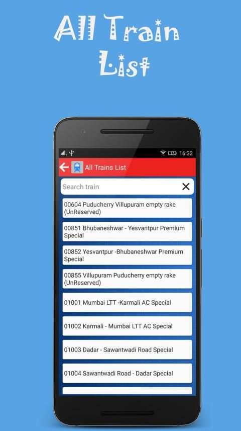 Indian Rail Offline Time Table screenshot 10