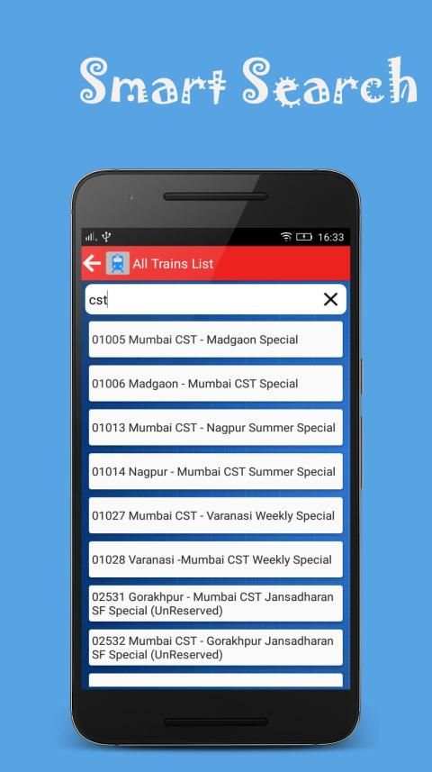 Indian Rail Offline Time Table screenshot 9