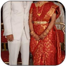 South Indian Couple Photo Suit New
