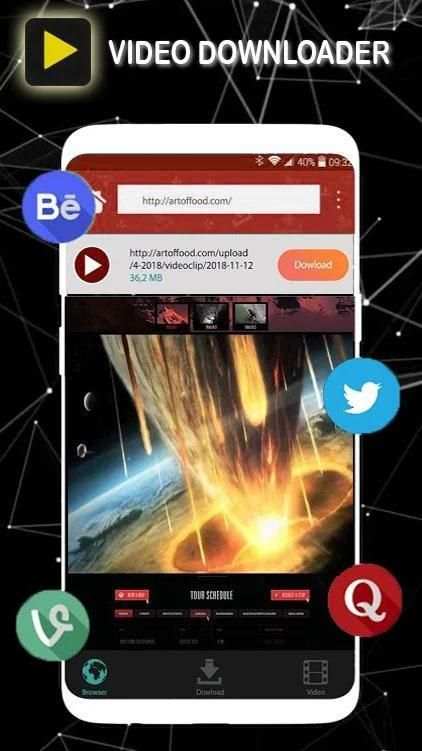 Vidoder Downloader Video HD screenshot 6