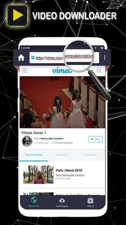 Vidoder Downloader Video HD screenshot 4