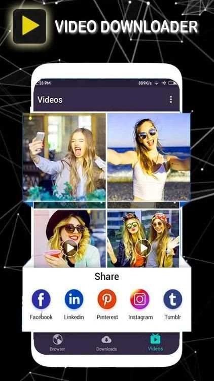 Vidoder Downloader Video HD screenshot 5