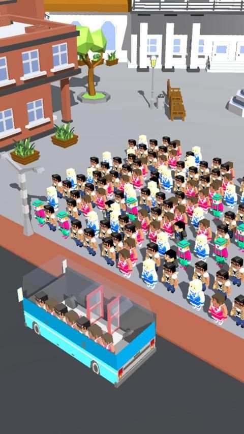 Bus Overloaded Commuters Crowd Passengers screenshot 5