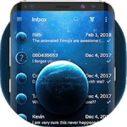 Blue Planet Messenger SMS theme