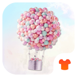 Pink Balloon 2018 - Love Wallpaper Theme आइकन