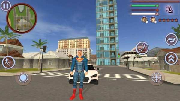 Super Rope Hero: Vice Town स्क्रीनशॉट 4