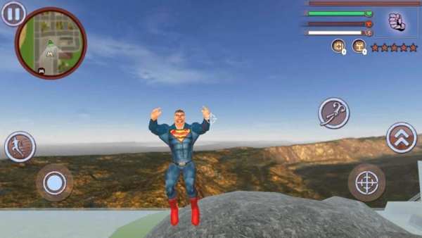 Super Rope Hero: Vice Town स्क्रीनशॉट 2
