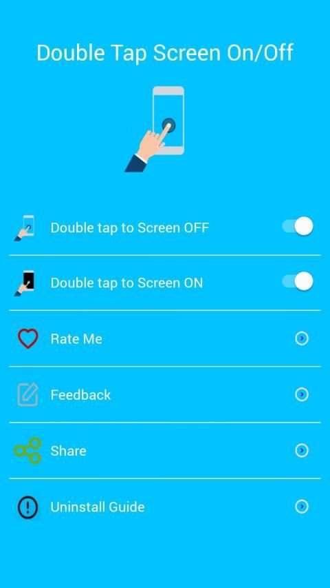 Double Tap Screen On and Off Pro screenshot 1