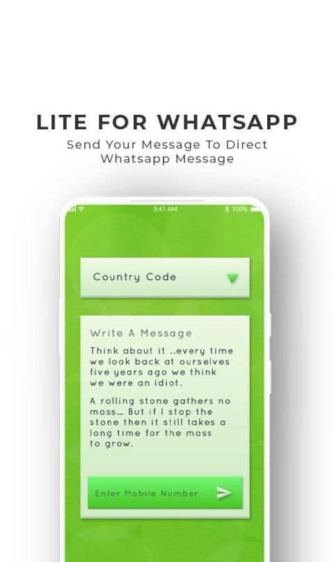 Whats Messanger Lite - lite for whatsapp screenshot 2