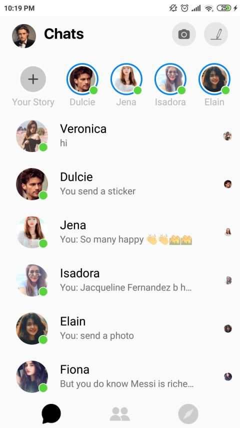 Fake Chat Messenger - Prank Chat screenshot 7