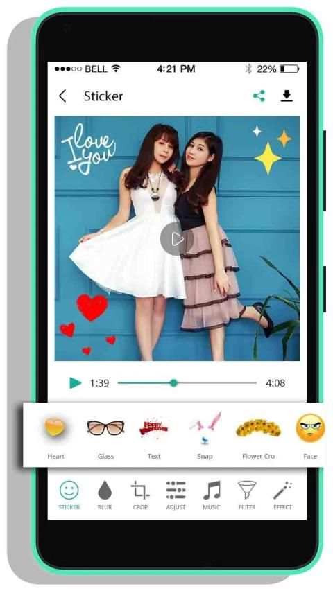 Video Slide Maker With Music स्क्रीनशॉट 5
