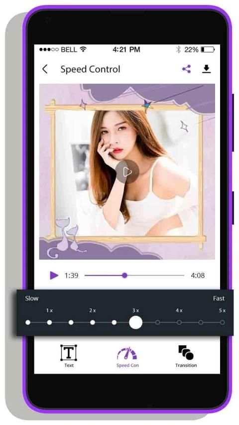 Video Slide Maker With Music स्क्रीनशॉट 1